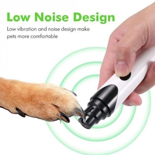 Pet Supplies,USB Charge Pet Nail Grinder Electric Manicure For Cat Dog