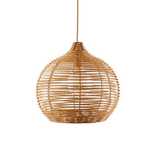 Better Homes & Gardens Natural Small Solar Woven Pendant by Dave & Jenny Marrs