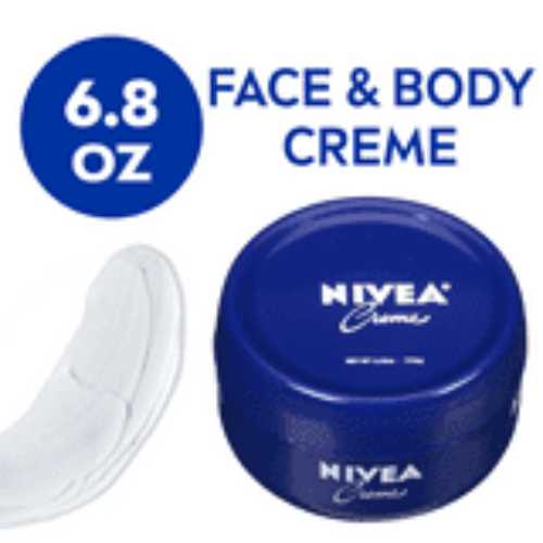 NIVEA Creme Body, Face and Hand Moisturizing Cream, 13.5 Oz Tin